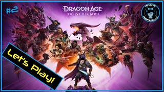 Lets Play Dragon Age The Veilguard Part 2  Aing around in Arlathan [upl. by Cristie695]