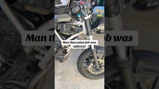 PART 1 customizing my Yamaha fz07 By hand Results 🔥🔥🔥🔥 rumi motorcycle yamaha anime mha [upl. by Lyssa]