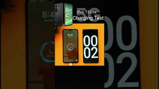 Vivo T3 Lite 5G  Charging Test  shorts [upl. by Ramedlaw]