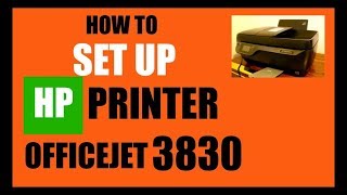 HP Officejet 3830 SetUp amp review [upl. by Jahdai]