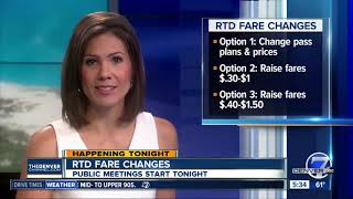 RTD fare changes [upl. by Novahs]