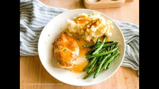 Instant Pot Mashed Potatoes no drain recipe  peeling optional [upl. by Brittney356]