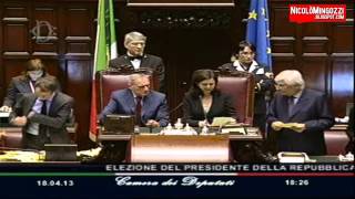 Quirinale i voti per Mascetti Siffredi V Marini V Lario Cucuzza Trapattoni 1819042013 [upl. by Haelhsa]