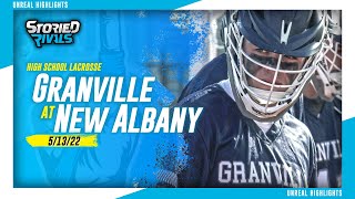 Granville at New Albany 🥍  Game Highlight 51322 [upl. by Ssew]