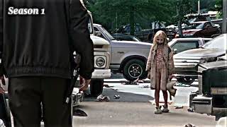 Rick Grimes Encounters The Same Little Girl Twice  The Walking Dead [upl. by Issim956]