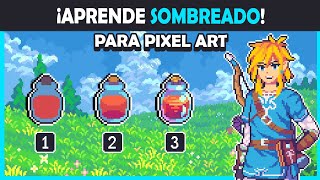 Cómo hacer Pixel Art Sombreado 🎨 [upl. by Cirenoj]