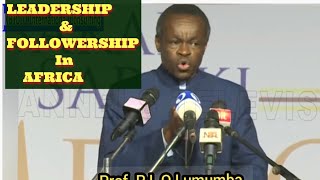 PROF PLO LUMUMBA GREATEST SPEECH THAT GOT NIGERIAN LEADERS CRYING IN PUBLIC [upl. by Renie]