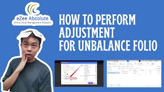 How to Adjust Unbalanced Folios in eZee Absolute A StepbyStep Guide [upl. by Anevad866]