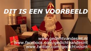 Video gedicht sinterklaas voetballen voorbeeld Sinterklaasgedicht [upl. by Uase383]