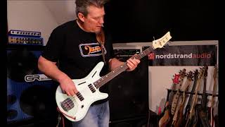 Nordstrand Acinonyx Bass  Bergantino Forte HP amp HD412  Andy Irvine [upl. by Eejan742]