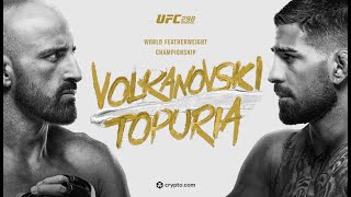 UFC 298 DRAFTKINGS PICKS AND BREAKDOWN  VOLKANOVSKI VS TOPURIA  021724 [upl. by Weigle216]