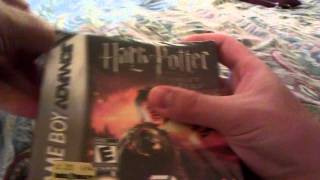 Opening a new Gameboy Advance game  Harry Potter and the Goblet of Fire [upl. by Lleze]