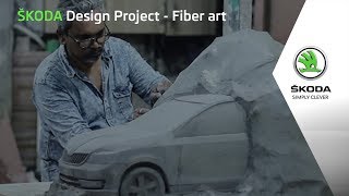 SKODA Design Project  Fiber art [upl. by Proudfoot]