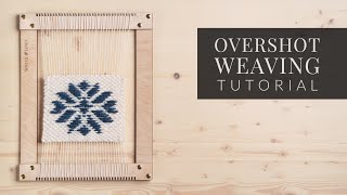 Overshot Weaving Tutorial  PDF Pattern [upl. by Jurdi683]