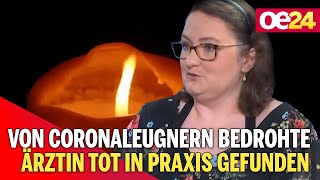 Von Coronaleugnern bedrohte Ärztin Tot in Praxis gefunden [upl. by Attiuqihc537]