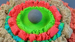 1 Hour ASMRSOAPampGLITTER4K★Kinetic Sand ASMR ★ Dalan Fa Dial Duru Fax Camay Palmolive Coast [upl. by Chrisse]