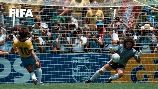 Brazil 11 France PSO 34  1986 FIFA World Cup  Match Highlights [upl. by Artim]