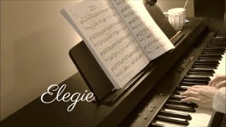 Elegie Jules Massenet  Piano Cover [upl. by Hammad]