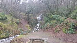 Burrator lake waterfall Between Tavistock and Plymouth [upl. by Lowry]