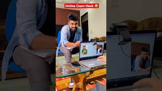 Online exam life hack 😱😱 comedy onlineclassesvsnormalclasses fun funny dushyantkukreja shorts [upl. by Berte]