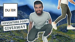 DUER Live Free Adventure Pant Review amp GIVEAWAY [upl. by Pournaras790]