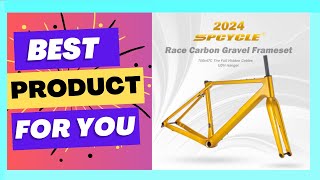 Spcycel G068 Aero Carbon Gravel Frame 700x47C UDH Hanger Full Hidden Cable [upl. by Esac]