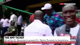 Full coverage of NPP unveiling Dr Matthew Opoku Prempeh as running mate to Dr Bawumia [upl. by Adnuhsar]