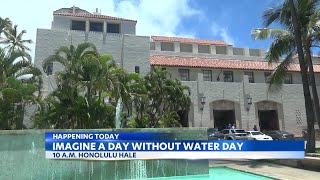 Hawaii joins Nationwide movement Mayor proclaims October 19th Imagine a Day Without Water Day on [upl. by Arihs]