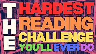 Announcing The Hardest Reading Challenge Youve Ever Done [upl. by Ycnalc]