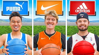 We Tested NIKE vs ADIDAS vs PUMA Basketball Gadgets [upl. by Nitsreik]