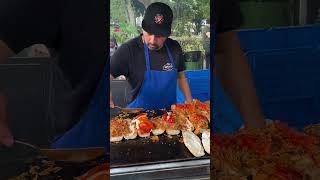 Lonches de pierna en el tianguis lonches foodie viral parati [upl. by Sholeen]