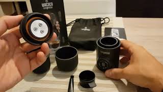 Wacaco Nanopresso espresso on the go [upl. by Eillo]