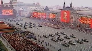 Soviet March 1984 Army Parade  Radio Tapok [upl. by Dedric]