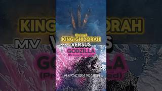 King Ghidorah vs Godzilla edit meme godzilla monsterverse kingghidorah [upl. by Beulah550]