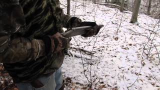 Homemade Sawn Off Shotgun First Test [upl. by Stahl]