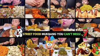 Indian Street Food Mukbang You CAN’T MISS 🌟🤤ASMR Indian Mukbang Eating Show Compilation [upl. by Ralleigh]