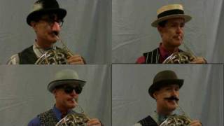 Frippery No 8 quotBarbershopquot Horn Quartet Steve Park Horn [upl. by Asirrak]