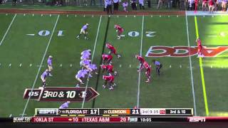 FSU vs Clemson 2011 Highlights [upl. by Dorsey650]