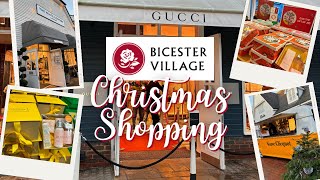 Bicester Village Shopping Vlog  Come Luxury Christmas Shopping With Me  Sale Up to 70 Discount [upl. by Kataway927]