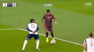 Savinho vs Tottenham [upl. by Yreffej11]