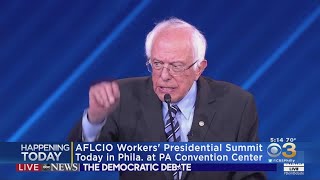 AFLCIO Workers Presidential Summit To Be Held At Pennsylvania Convention Center [upl. by Yeleak]