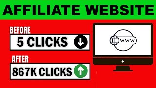 SETUP A FREE Affiliate Marketing Website in 15 Minutes [upl. by Fonsie]