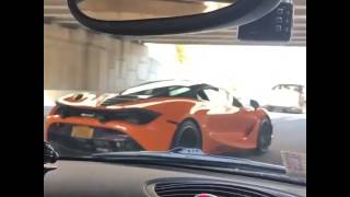 Crazy McLaren 720s spotted in NY street [upl. by Anum]