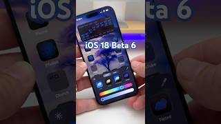 iOS 18 Beta 6  Top 5 Features [upl. by Yrgoerg]