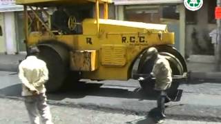 The Use of Plastics Waste in the Construction of ASPHALT ROAD [upl. by Dnomyad472]