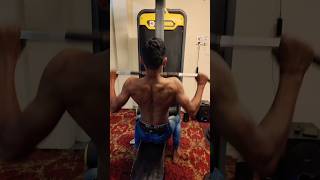 Shiva fitness💯🔋 short video viral trending music back seat workout 💪🏼💥 [upl. by Glenine373]