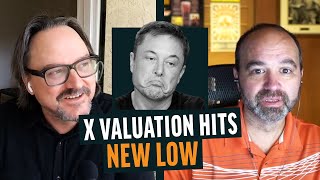 X valuation is plummeting [upl. by Ailefo]