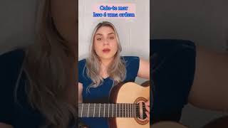 Calma e paz ja pode voltar pois ja chegou o tempo de CANTAR… ❤️CCB Caroline Tetzner shorts [upl. by Notnel8]