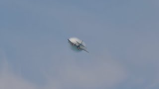 B1B Lancer Flybys Miami Beach 2024 [upl. by Poulter]