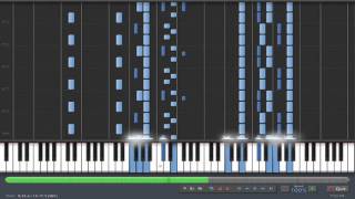 Beethoven Symphony 9 Mov 2 Piano Tutorial Synthesia [upl. by Daniella363]